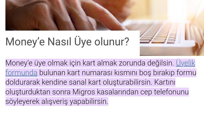 Migros Money nasıl kullanılır?