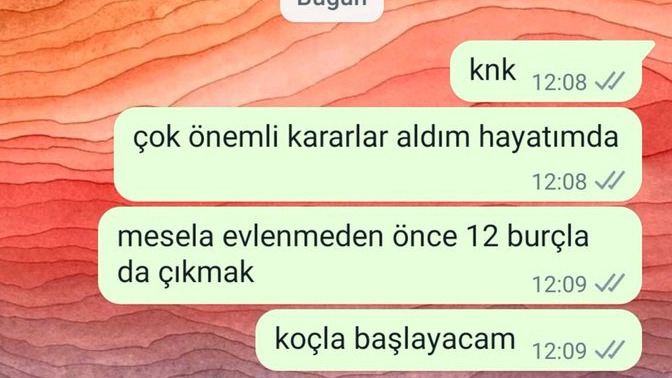 Sizce bu arkadaşın koç burcundan sonra ilişkilere devam edecek hayat ışığı kalır mı?