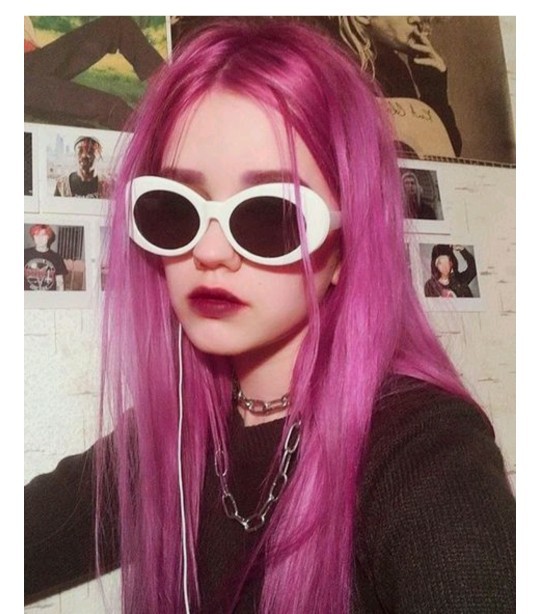 Hiç pembe renk saçlara sahip olmak istediniz mi?