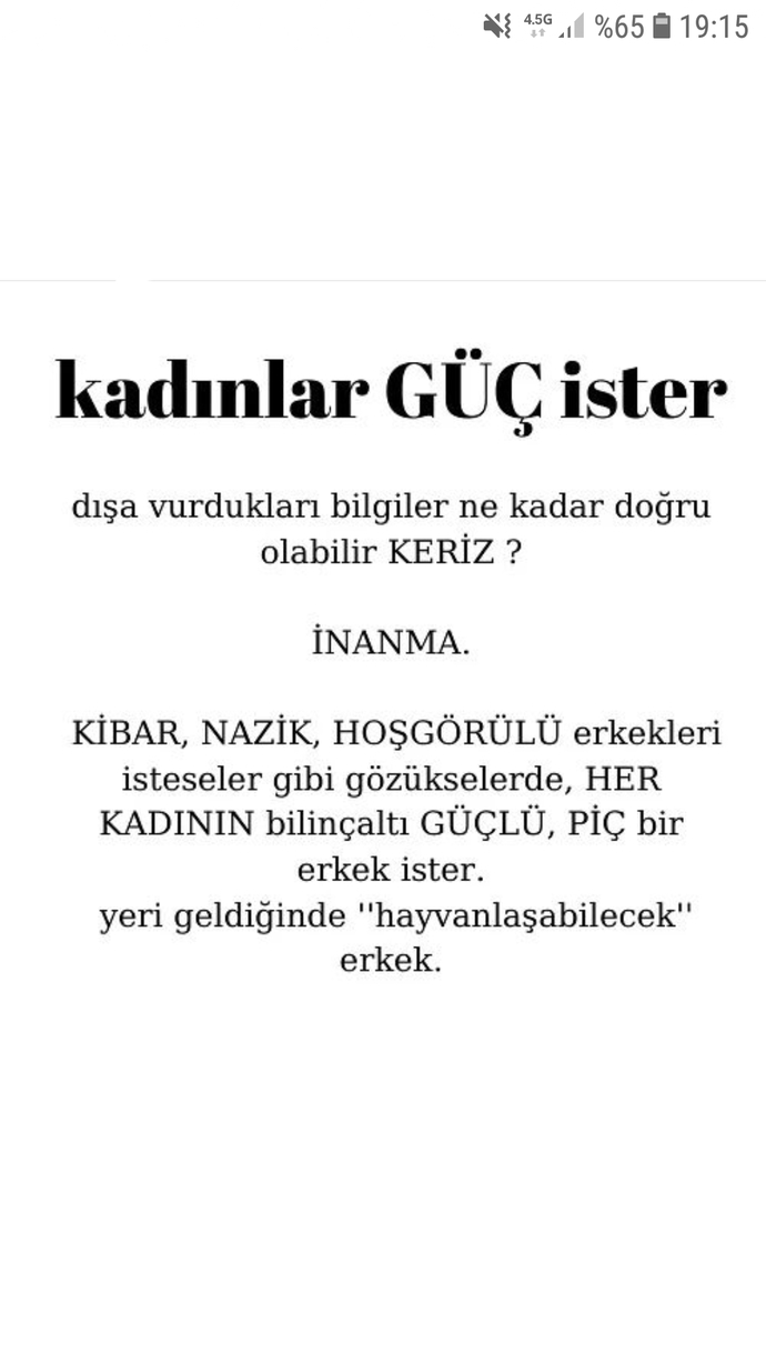 Kızlara karşı efendi kibar olmamalıyız haksız mıyım ?