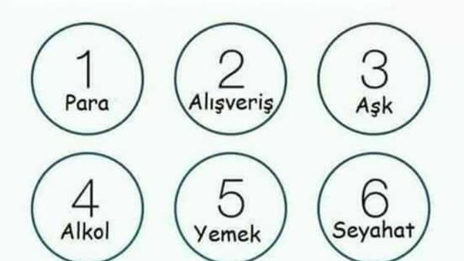 Telefon numaranızın son üç rakamına göre neye ihtiyacınız var?