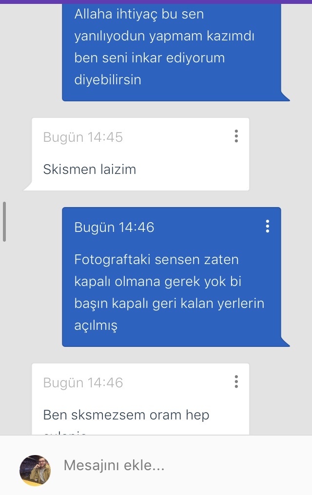 İnsanlar kudurmuş erkekleri abaza sanardım bazı kadınlarda iyice kudurmuş bu ne ya tiksiniyorum artık insanlardan?