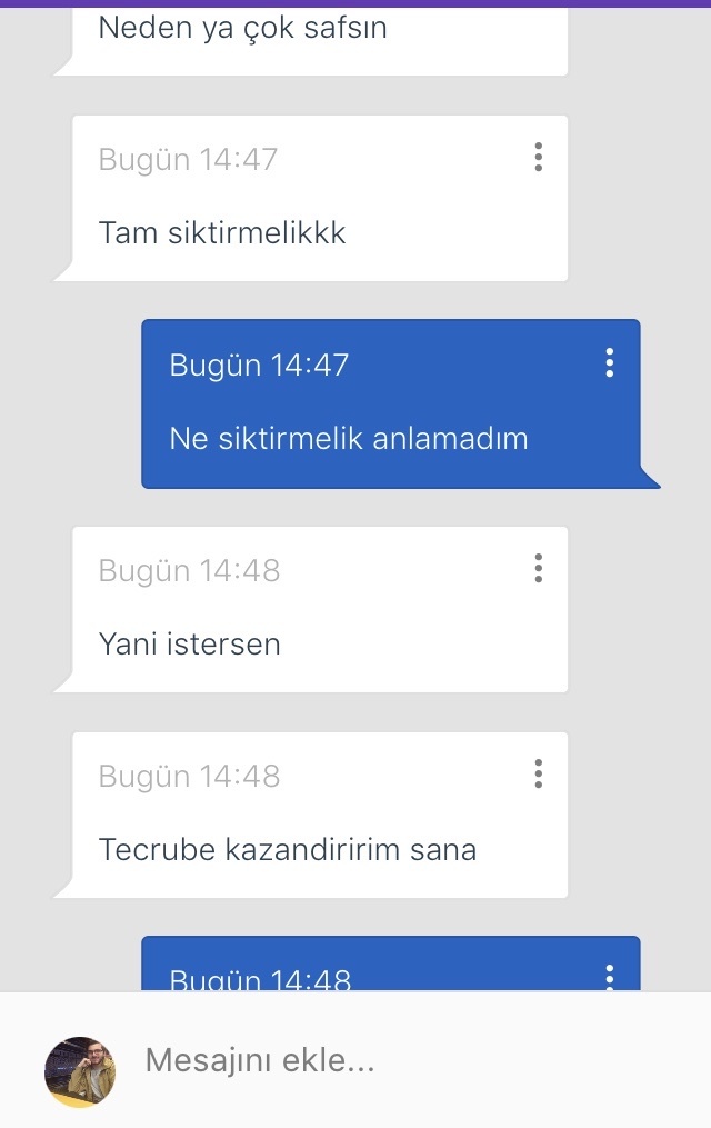 İnsanlar kudurmuş erkekleri abaza sanardım bazı kadınlarda iyice kudurmuş bu ne ya tiksiniyorum artık insanlardan?