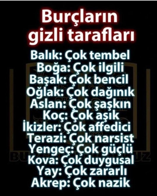 Senin gizli tarafın nedir?