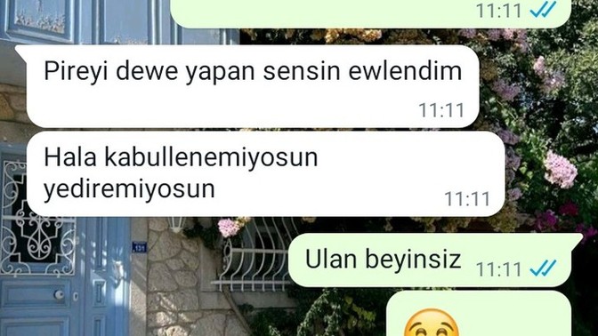 Eski eşimle konusmalarimiz yorumlarmisiniz?