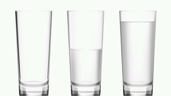 Bu üç bardağı siz nasıl tarif edersiniz?