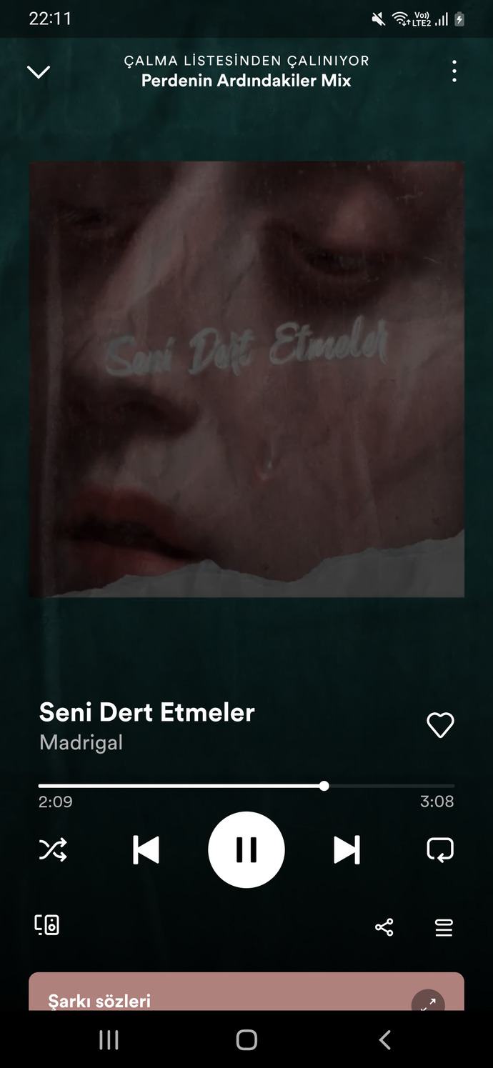 Geceye bi sarkı bırabilirmisiniz 😅?