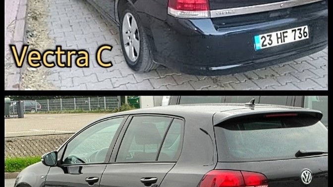 Opel Vectra C kasadan Volkswagen Golf 6 geçilir mi?