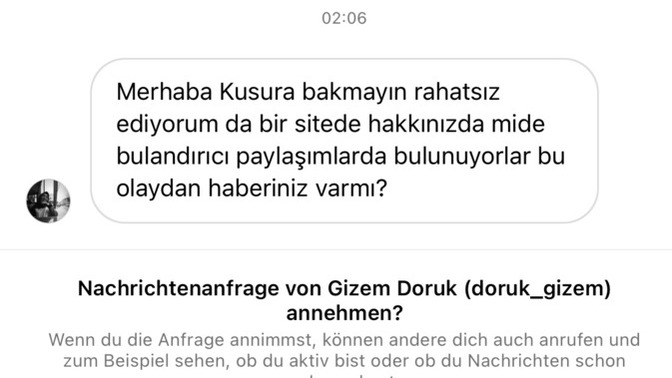 Sizce neden böyle birşy yazmış olabilir? Amacı ne?
