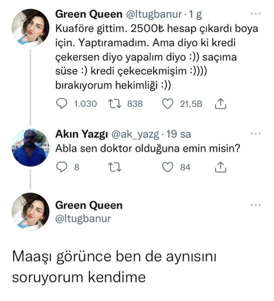 Bu doktorların fakir edebiyatı yapması sıkmadı mı artık?