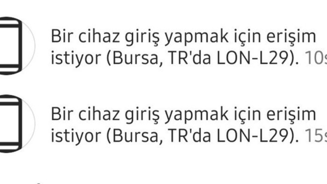 İnstagram hesabıma sürekli bu tür bildirimler geliyor, sebebi ne olabilir?