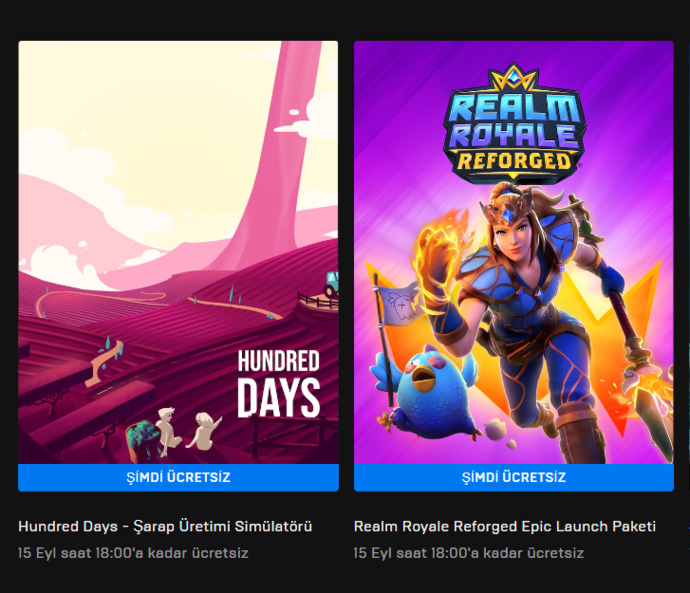 Epic Games 2 oyunu ücretsiz veriyor! Alacak mısınız?