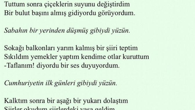 Sabahları erken uyanmanızı sağlayan bir güzellik var mı?