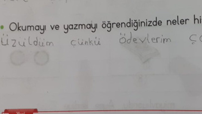 Bir şeylerin farkına varmak size nasıl hissettiriyor?