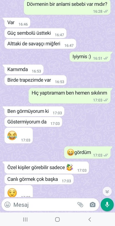 Sevgilisi olan bir adam başka bir kadınla bu şekilde konuşabilir mi sizce?