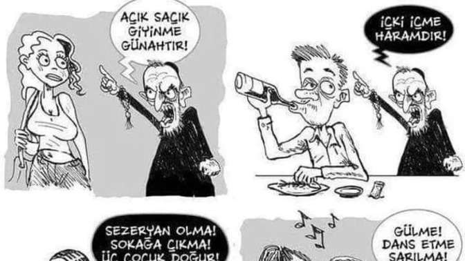 Bu karikatür hakkında ne düşünüyorsunuz? Haklılık payı var mıdır?