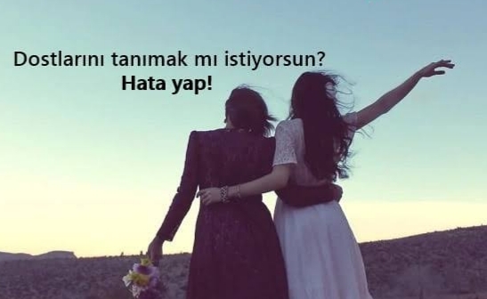 Hatalarınızı tekrarlar mısınız?