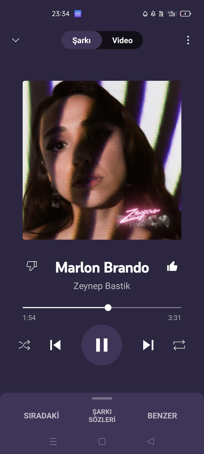 Buna taktım iki gündür 🎧
