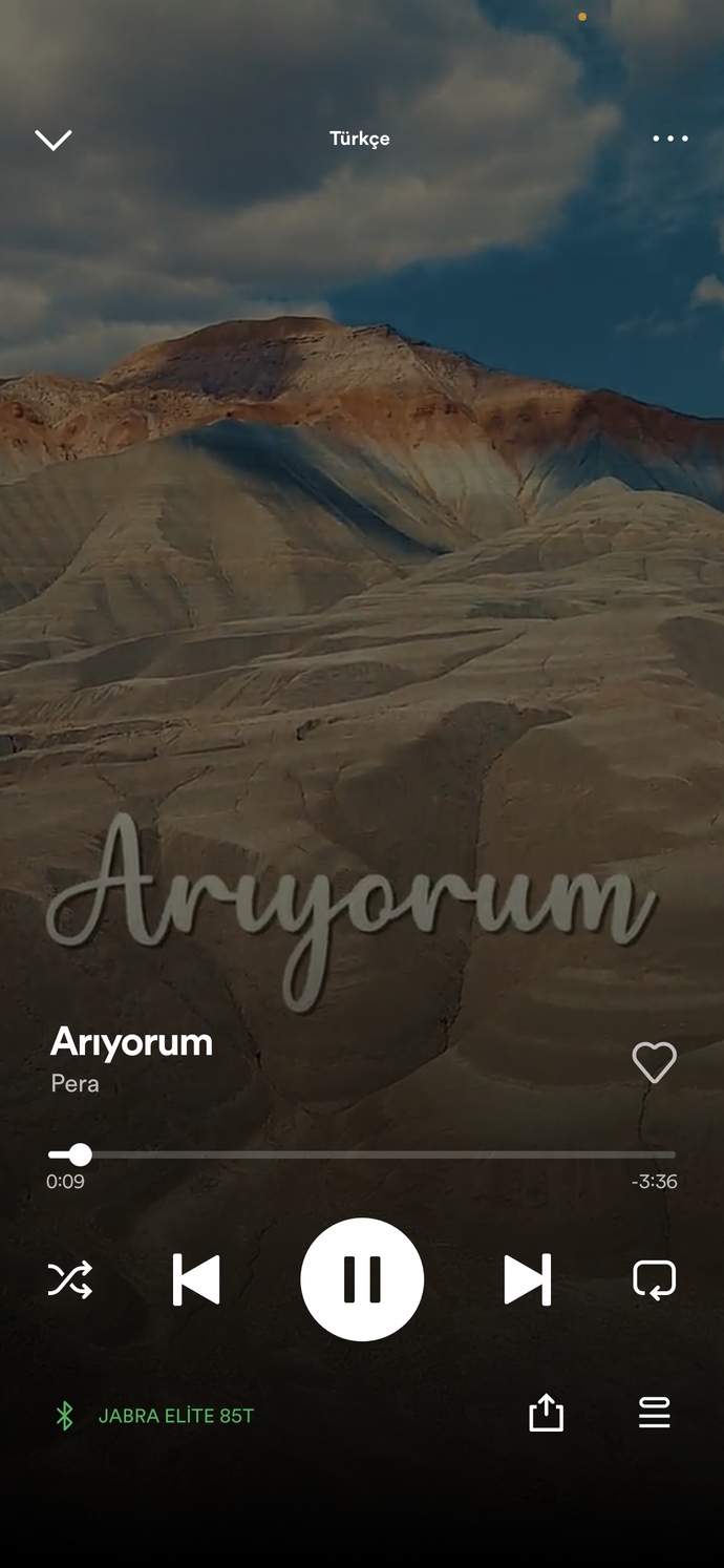 Bu sıralar art arda dinlediğiniz bir şarkı var mı?