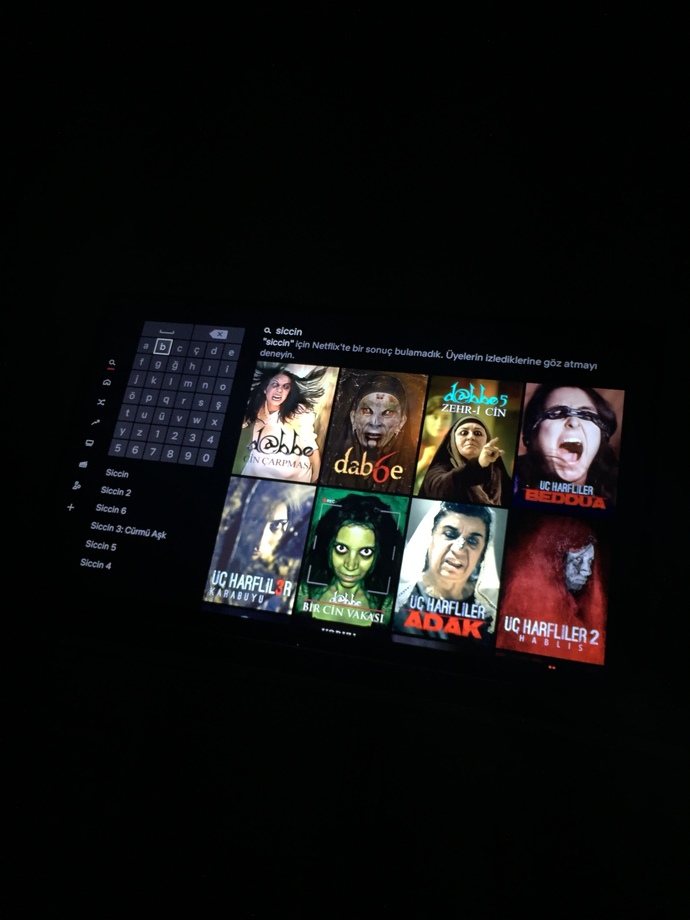 En son izlediğiniz film neydi?