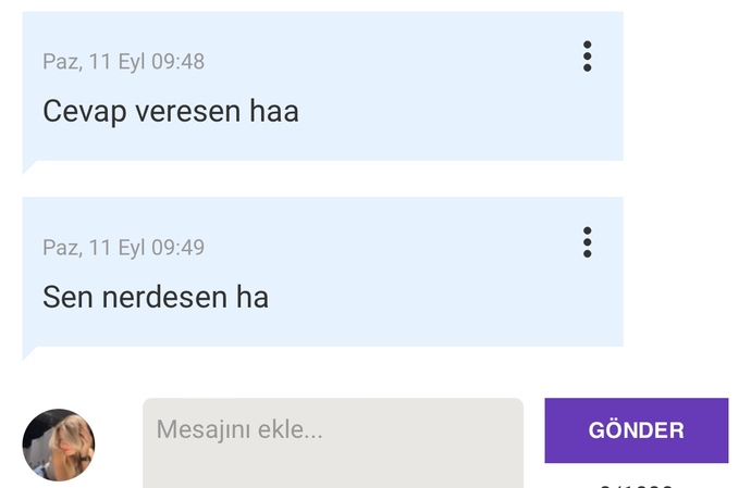 Senin tanışma cümlen nedir?