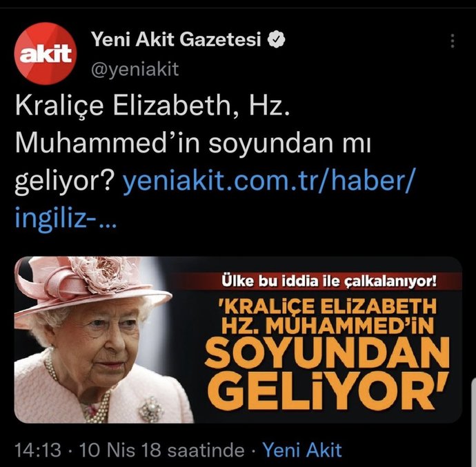 Kralice artık dış güç değil mi AKPli kişiler?