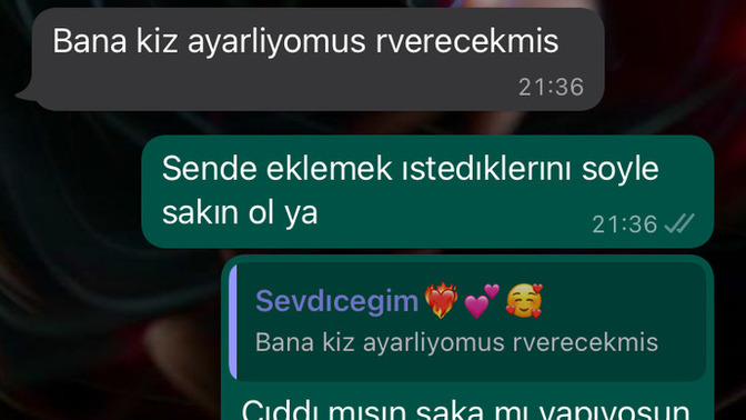 Erkek arkadaşım birden bu mesajı attı, ayrılmak mı istiyor?
