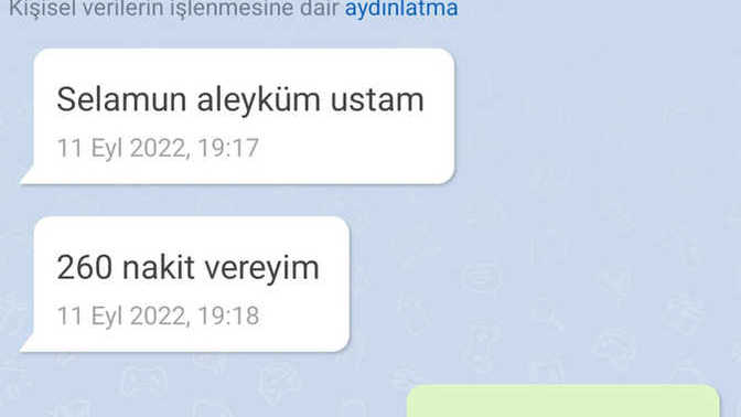 304 binlik ilana 260 vereyim diyen neyin kafasını yaşıyor?