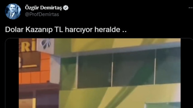 Dolarla kazanıp TL harcayan var mı aramızda?