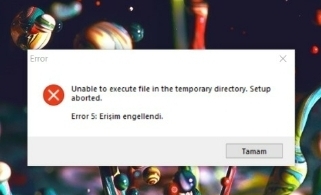 Oyunlardaki Unable to execute hatası nasıl çözülür?