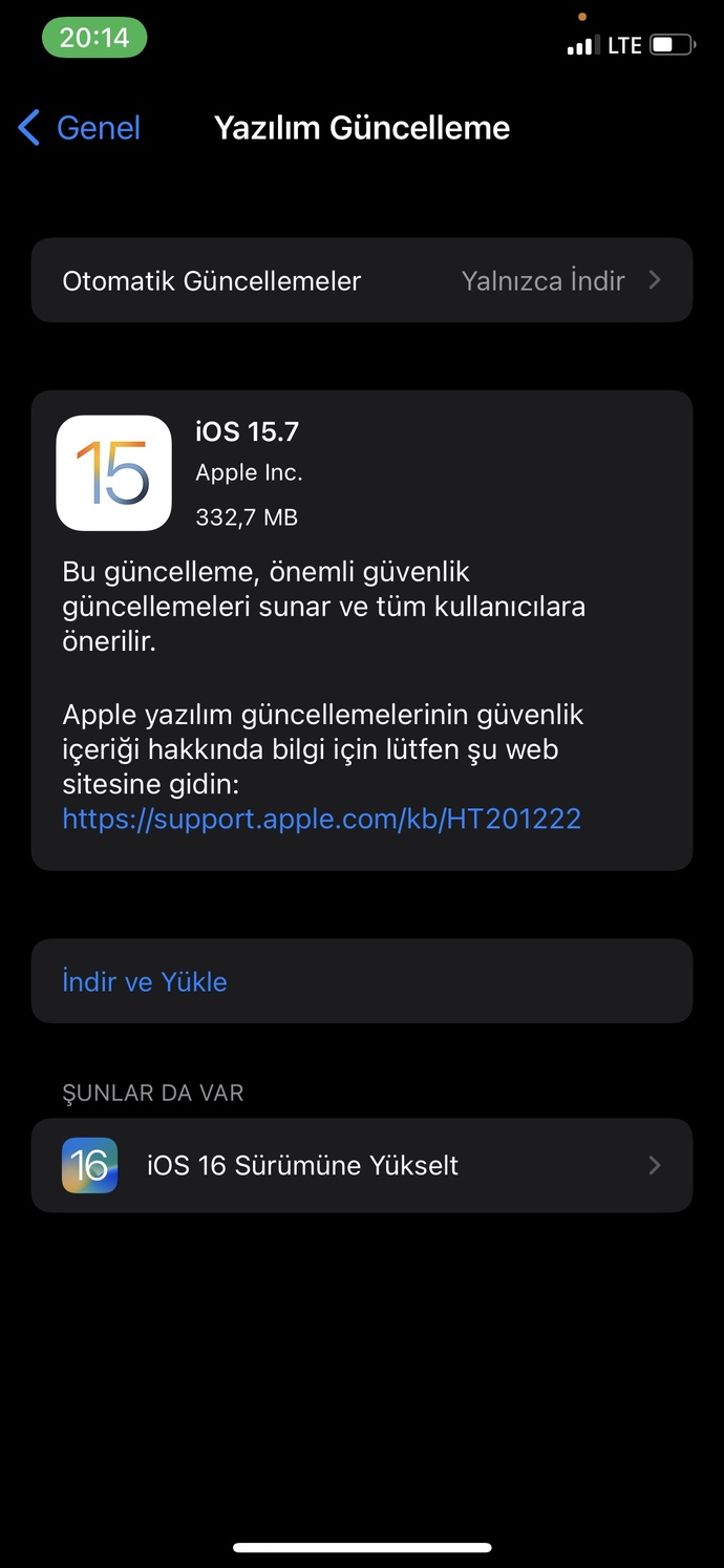 Galerinizdeki en son fotoğraf ne?