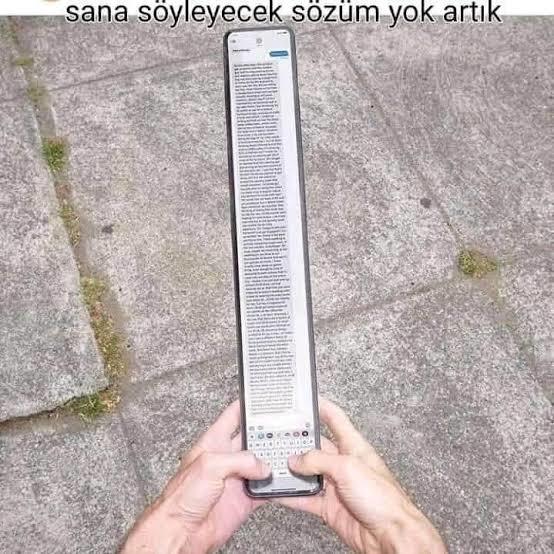 Uzun mesajınıza emoji atan birisiyle bir daha mesajlaşır mısınız?