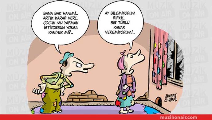 Bence kariyer. Aşk da neymiş? Bugün var, yarın yok.