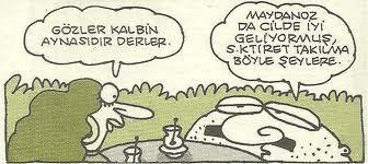 Gözler kalbin aynasıdir