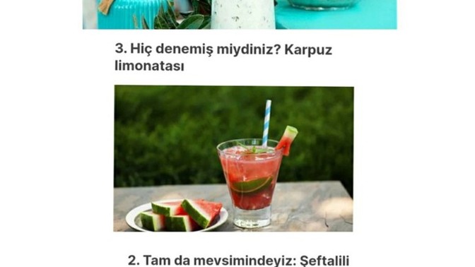 Ev yapımı hangi içecek favoriniz?