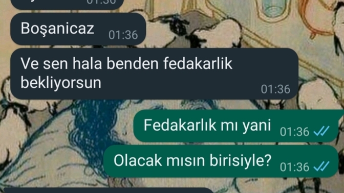 Eşimle kavga ettik annesine gitti?