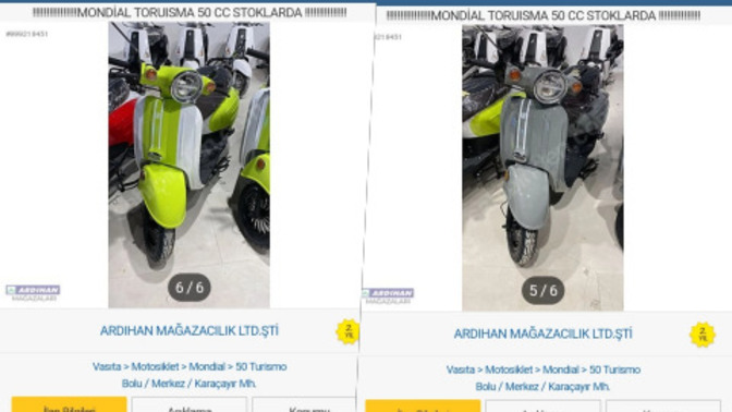 Motor alacağım! Sizce hangi rengini almalıyım?