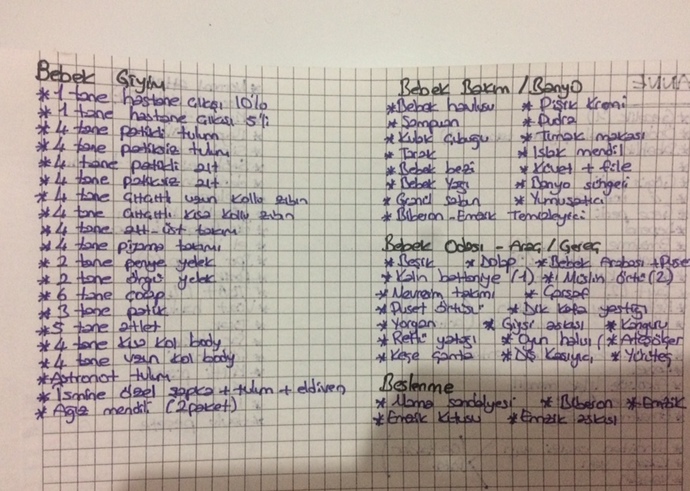 İlk hamileliğim, neler almam lazım bebeğime? 