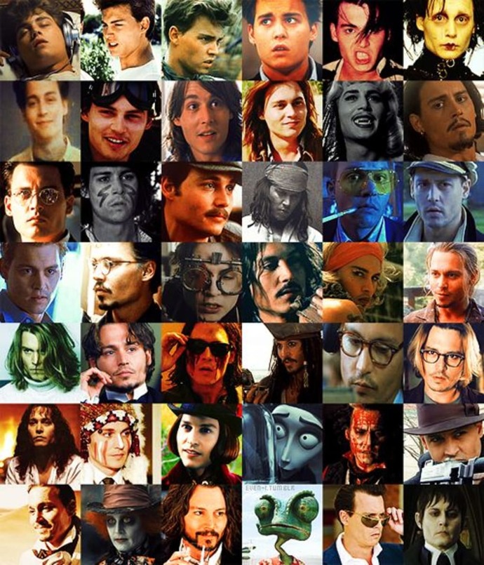 johnny depp karakterleri