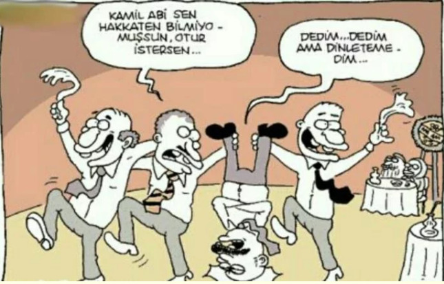 Düğünlerde oynayan mı yoksa izleyen taraf mısın?