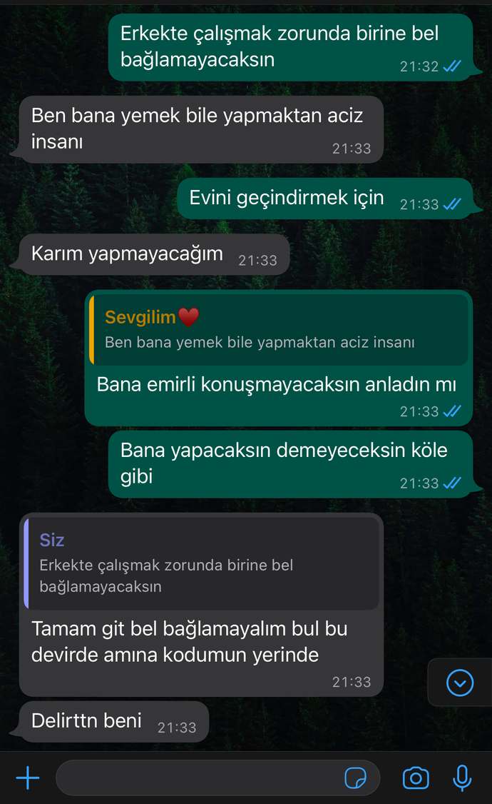 Sizce nişanlımın üslubu doğru mu?
