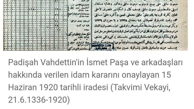Vahdettin ihaneti osmanlicilar İngiliz uşakları Mustafa Kemal Atatürk'ün idamını onaylamislar daha önce gördünüz mü?