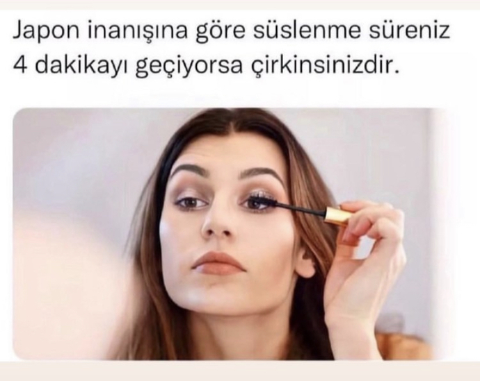 Haklı mı 😅 Süslenmeniz kaç dakika sürüyor?