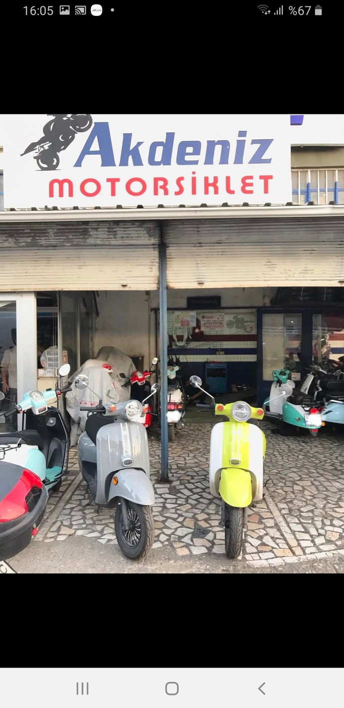 Scooter alacağım ve rengine karar veremedim? Gri mi? Limon Yeşili mi?