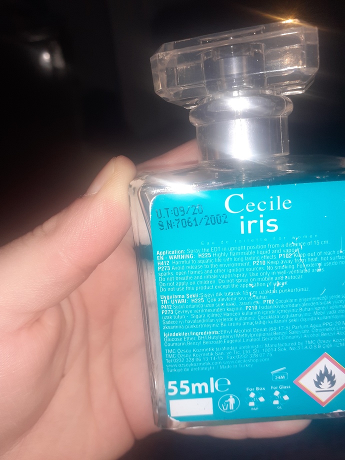 Bu parfümün tarihi geçmiş mi?