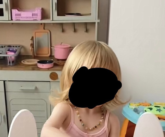 2 yaşında kızımın saçlarını sarıya boyadım nasıl olmuş?