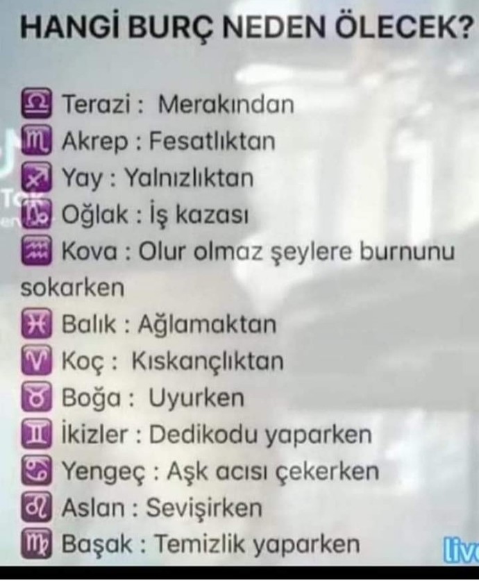 Hangi burç neden?
