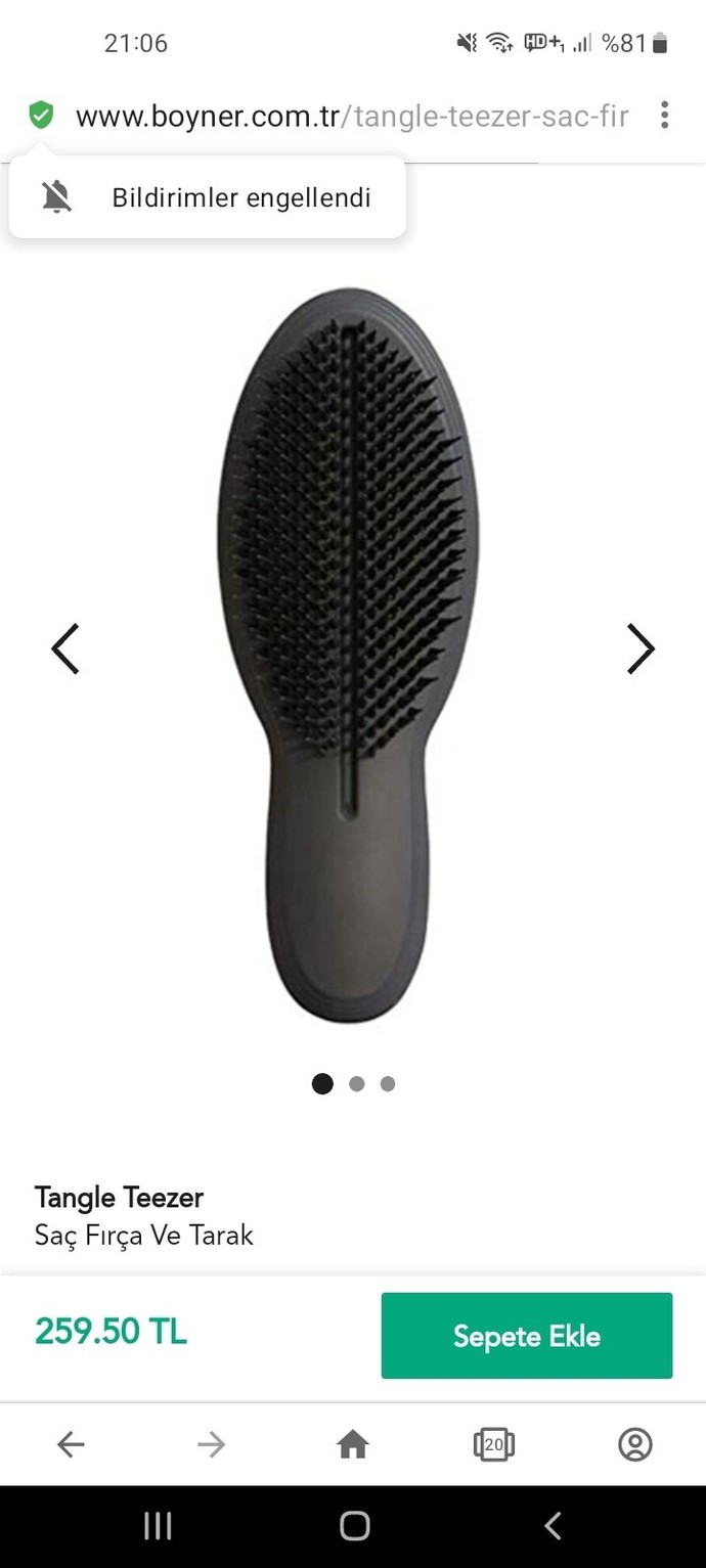 Tangle Teezer tarak kullanıp memnun olan var mı?