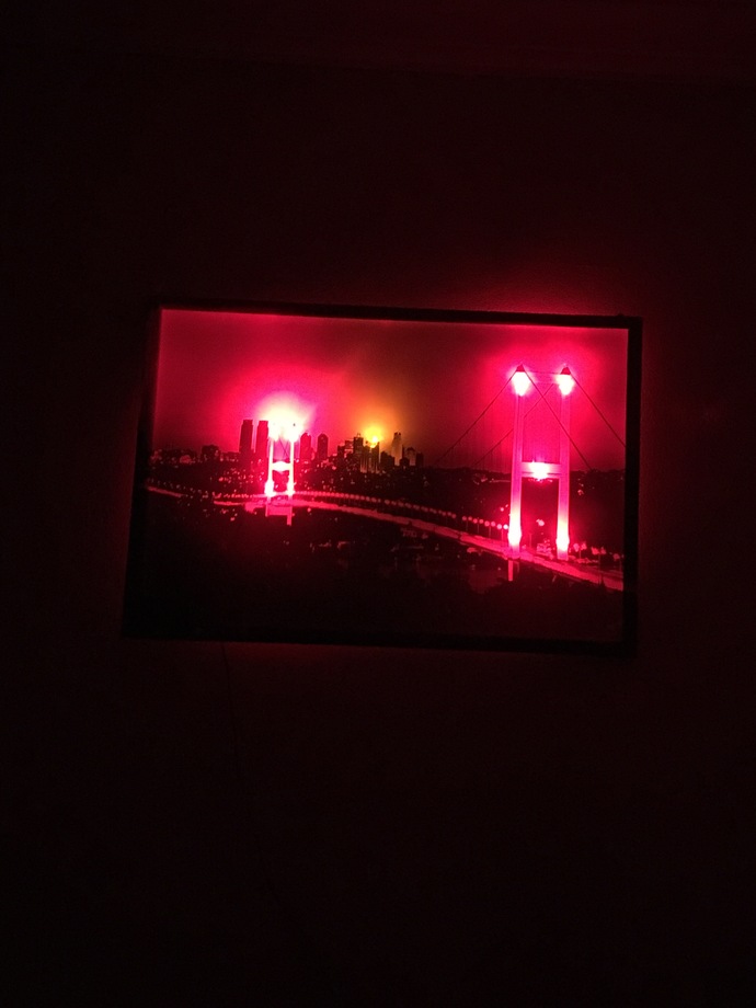 Gece lambası mı, ışıklı tablo mu?