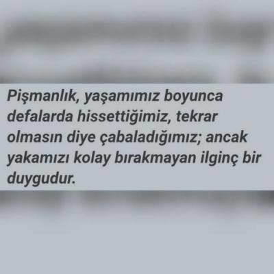 Hatalarınızda dolayı pişmanlıklarınız anlık mıdır?